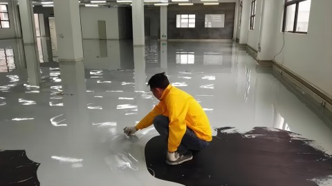 白银防腐防静电地坪,防腐防静电自流平地坪
